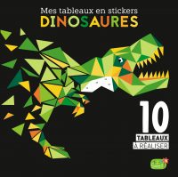 Mes tableaux en stickers - dinosaures
