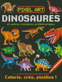 Couv. Pixel Art Dinosaures