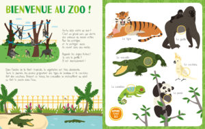 Mon livre sonore Le zoo