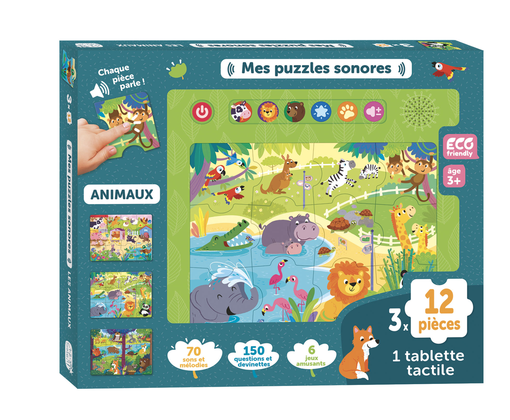 Mes puzzles sonores - Animaux