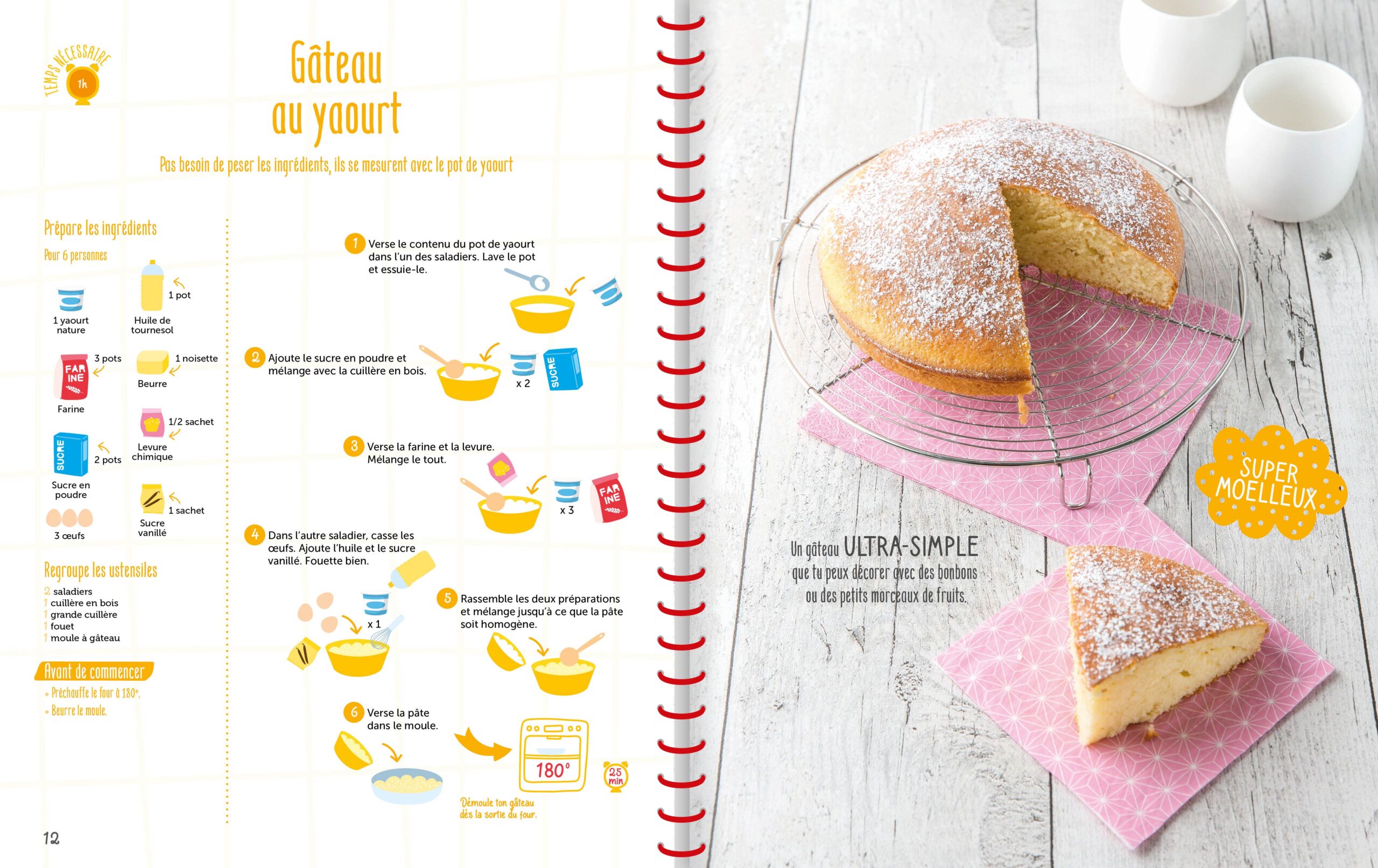 Livre Les desserts des petits gourmands - 30 recettes - 1,2,3 Soleil