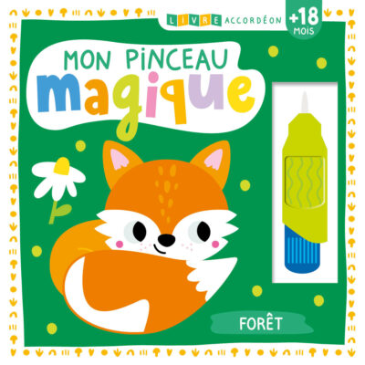 Livre accordéon – Mon pinceau magique – Forêt