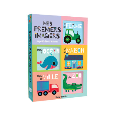 Mes premiers imagiers – 6 petits livres texturés