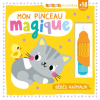 Livre accordéon – Mon pinceau magique – Bébés animaux