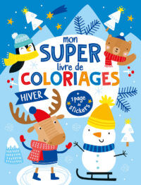 Mon super livre de coloriages – Hiver