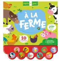 Déplie et joue – À la ferme