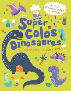 9782384534838_MesPlanchesDArtistesAColorier_Dinosaures