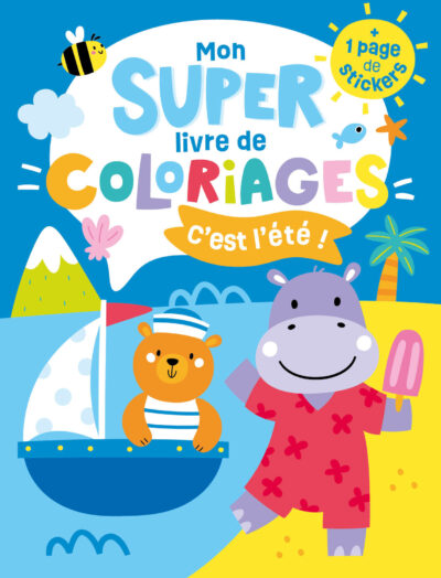 Mon super livre de coloriages Été