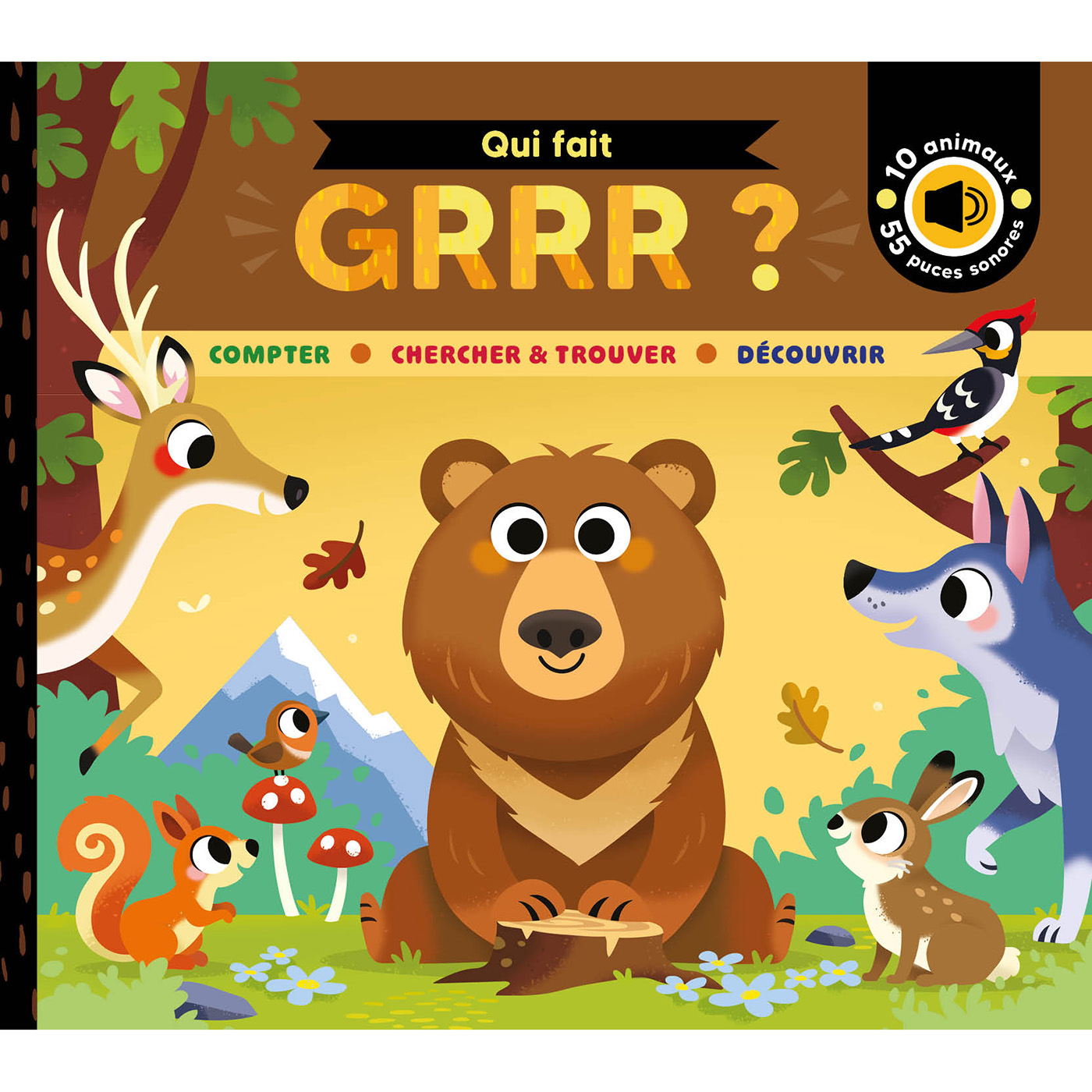 Qui fait grrr ?- 123 Soleil Editions