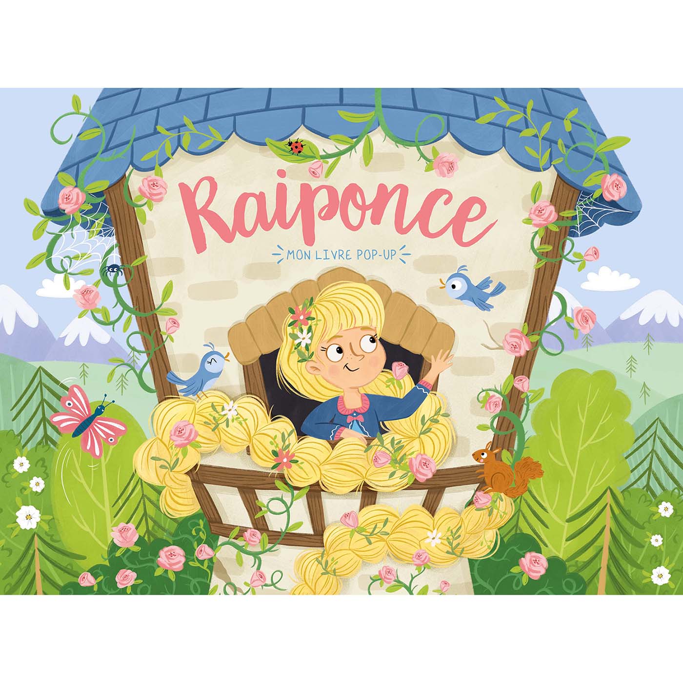 Mon livre pop up - Raiponce  - 123 Soleil Editions