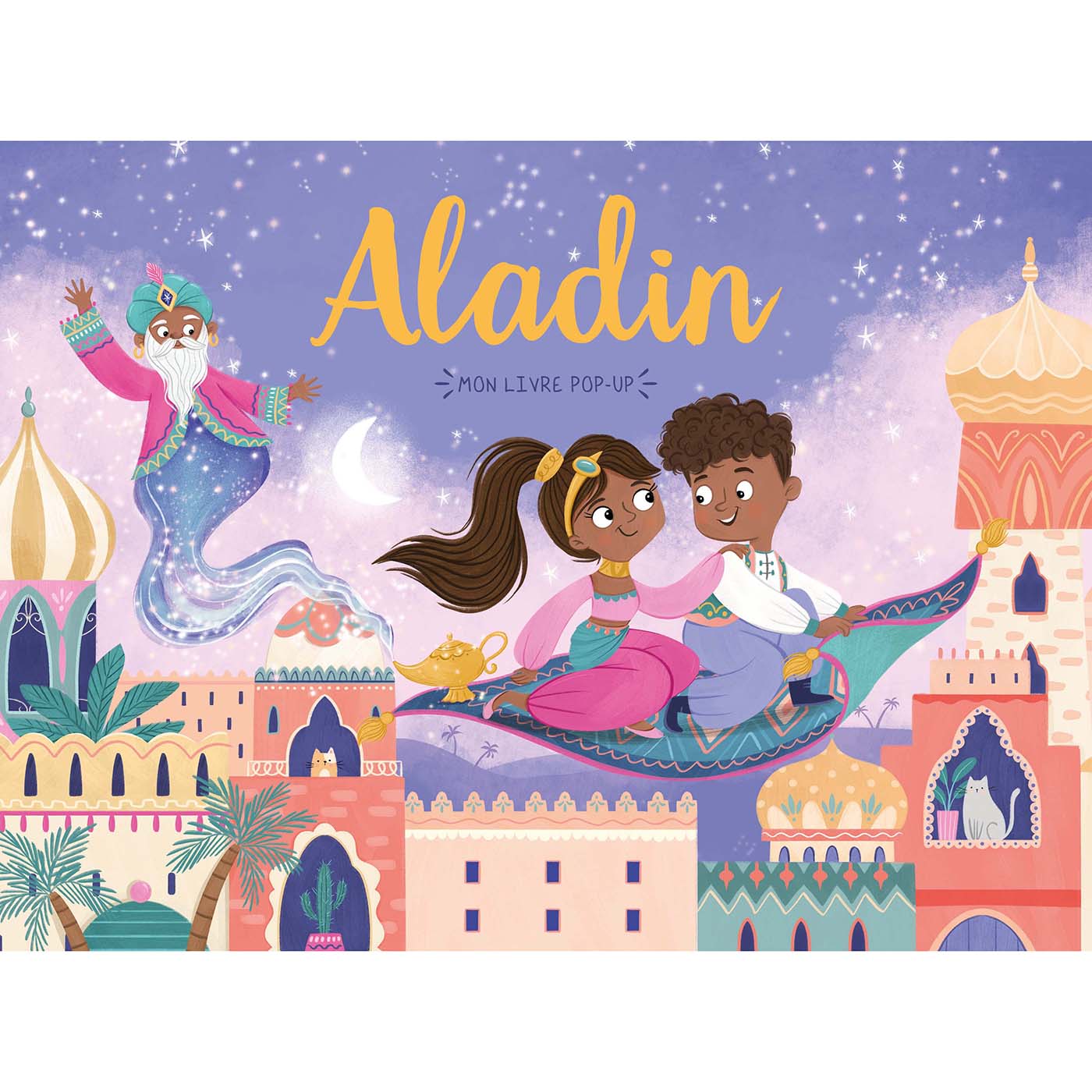 Mon livre pop up - Aladin  - 123 Soleil Editions