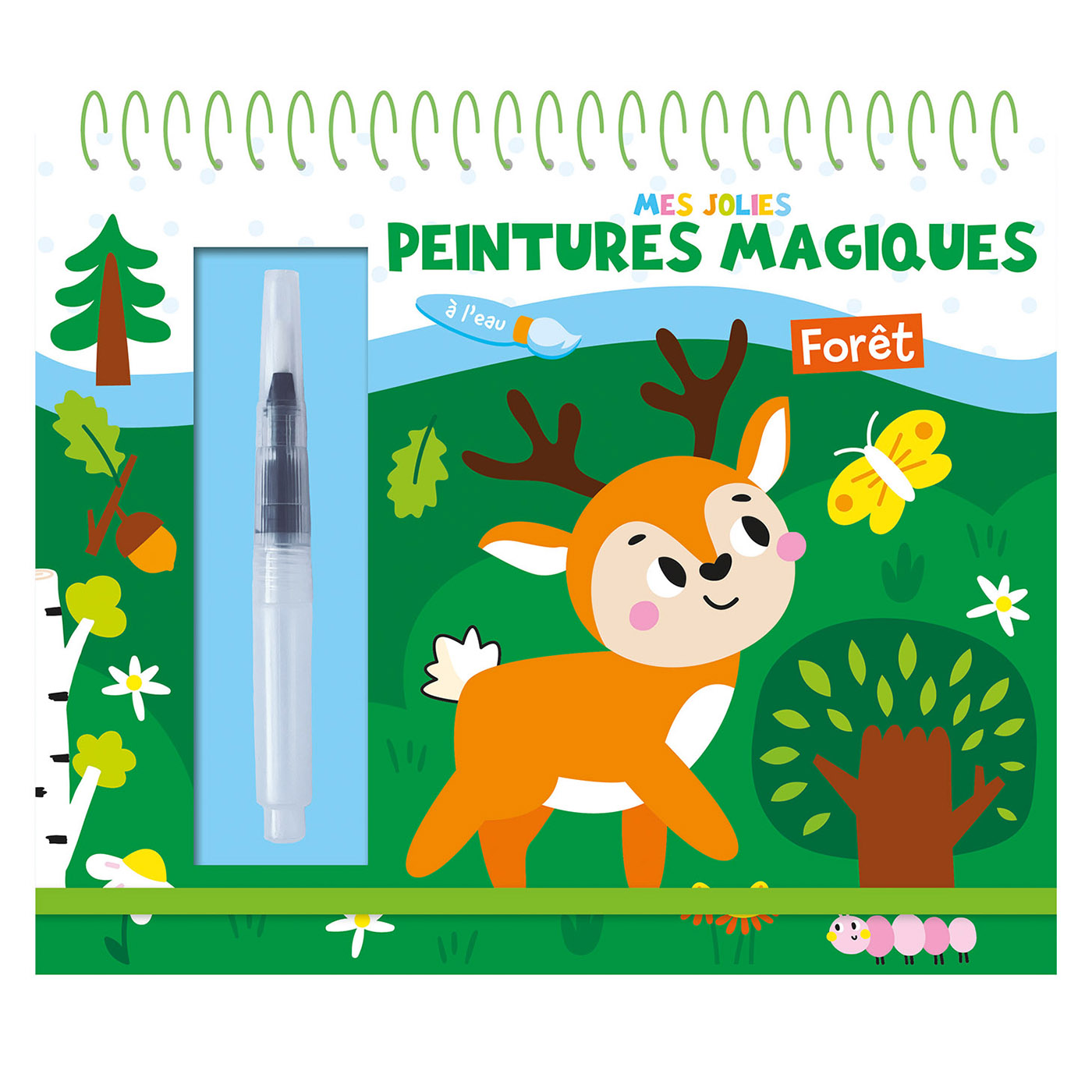 Mes jolies peintures magiques - Forêt  Nouvelle Édition- 123 Soleil Editions