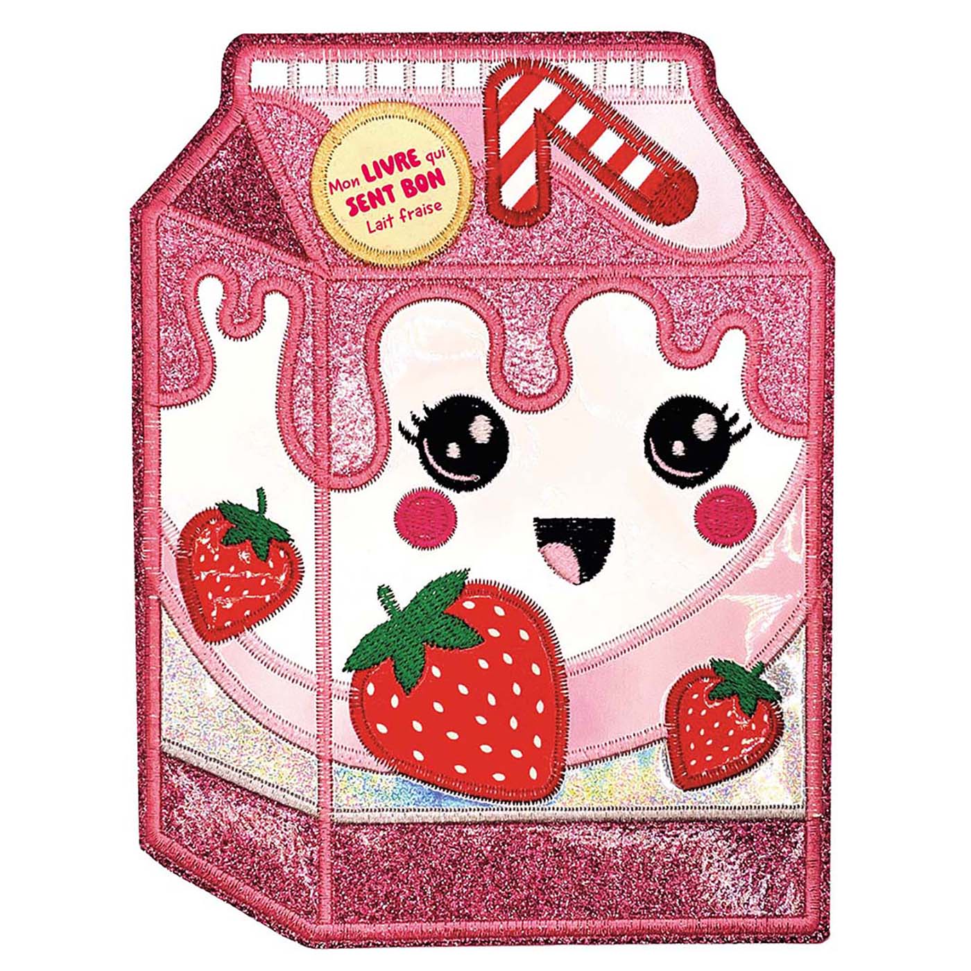 Mon livre qui sent bon - Lait fraise  - 123 Soleil Editions