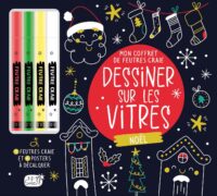Mon coffret de feutres craie – Noël