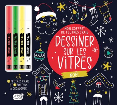 Mon coffret de feutres craie – Noël