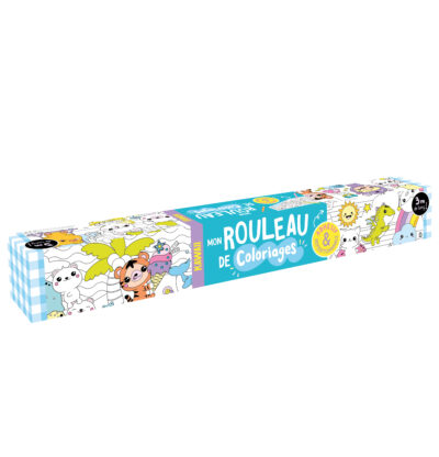 Mon rouleau de coloriages adhesif – Kawaii
