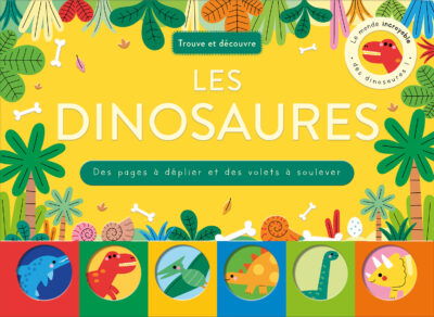 Trouve et découvre – Dinosaures