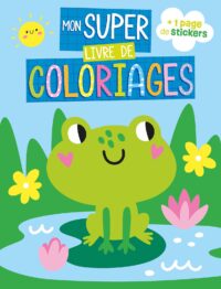 Mon super livre de coloriages – Grenouille