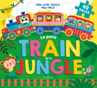Mon livre puzzle méli-mélo – Le petit train de la jungle
