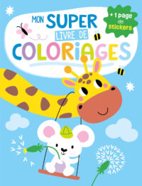Mon super livre de coloriages – Girafe