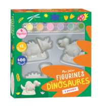 Mes jolies figurines à peindre dinosaures
