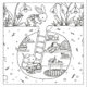 Coffret jolis colos cosy + 10 feutres double pointe – Les amis de la forêt