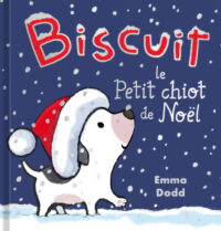 Biscuit, le petit chiot de noël