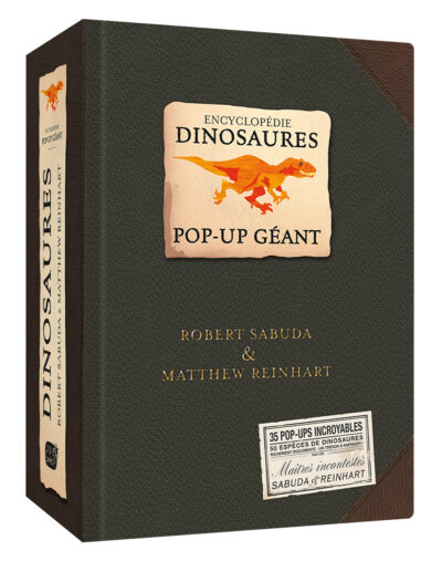Encyclopédie dinosaures – Pop-up géant