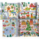 Mon grand livre à déplier – Mon village de noël
