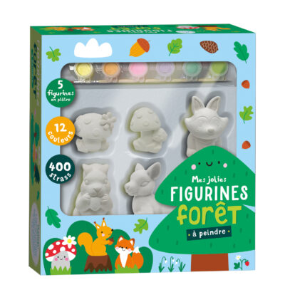 Mes jolies figurines Forêt à peindre