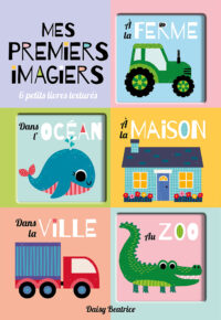 Mes premiers imagiers – 6 petits livres texturés